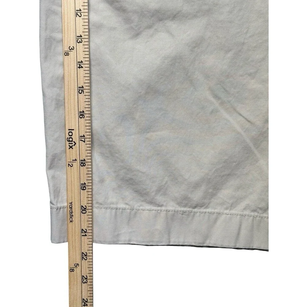Tommy Hilfiger Mens 38 Chino Shorts Beige Classic Fit Casual Preppy EUC